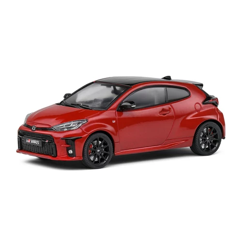 Toyota GR Yaris 1.6l Turbo -261 HP AWD piros 2020 modell autó 1:43