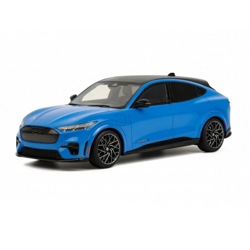 Ford Mustang Mach-E GT Performance kék 2021 modell autó 1:18