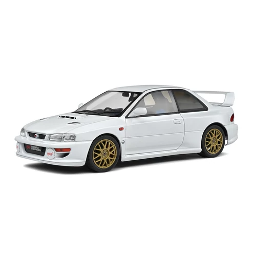 Subaru Impreza 22B fehér 1998 modell autó 1:18