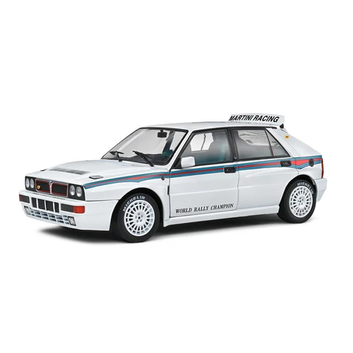 Lancia Delta HF Integrale Evo 1 Martini 6 #World Rally Champion fehér 1992 modell autó 1:18