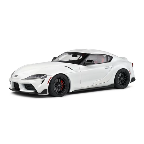 Toyota GR Supra fehér 2023 modell autó 1:18