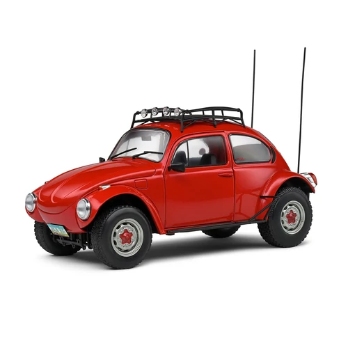 Volkswagen Beetle Baja piros 1976 modell autó 1:18
