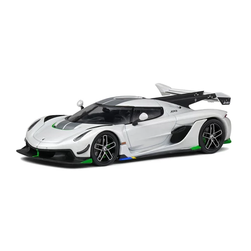 Koenigsegg Jesko 2021 Pearl fehér modell autó 1:43