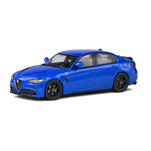 Alfa Romeo Giulia Quadrifoglio kék 2019 modellautó 1:43