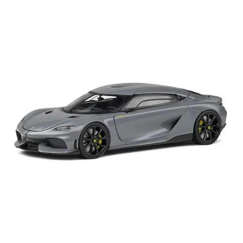 Koenigsegg Gemara Hybrid 2+2 coupé 2021 szürke modell autó 1:43