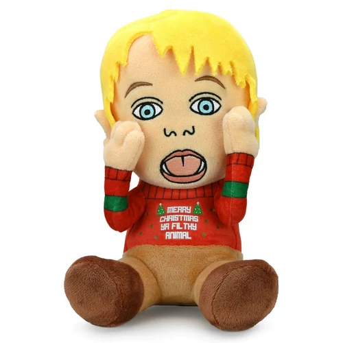 Reszkessetek betörők Home Alone Kevin McCallister plüss 25 cm