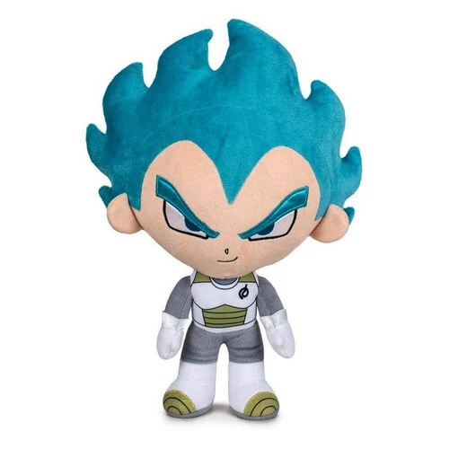 Dragon Ball Super Vegita plüss 22 cm, világoskék-szürke