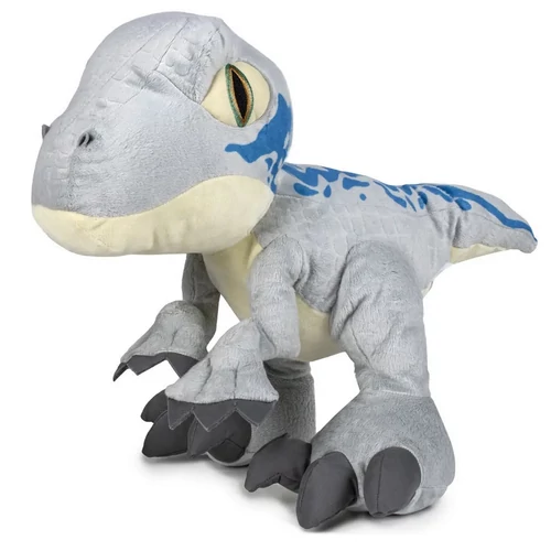 Jurassic World blue velociraptor plüss 24 cm
