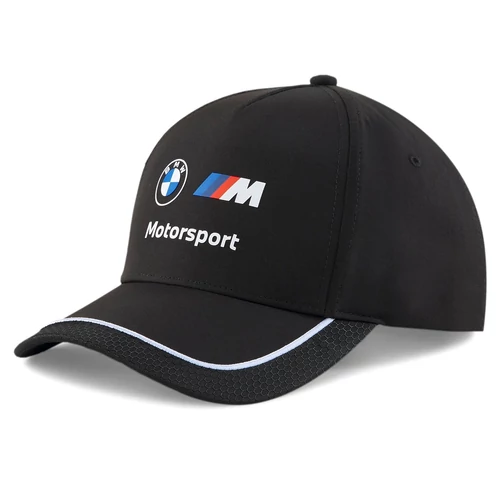 Puma BMW M Motorsport carbon black design baseball sapka, fekete-kék-fehér, 2022