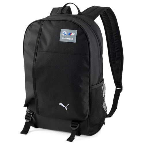 Puma BMW M Motorsport uniszex hátitáska 49 x 30 x 13 cm, fekete-fehér-piros-kék, 2023