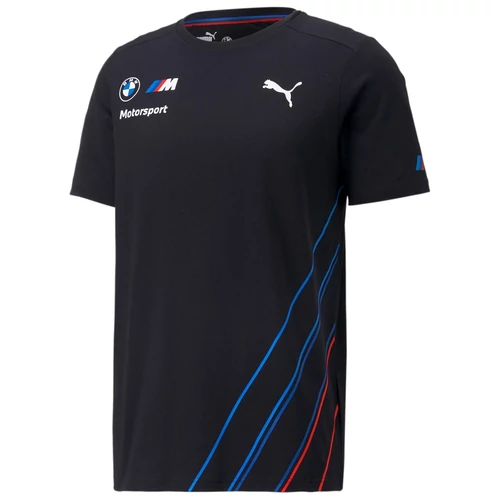 Puma BMW M Motorsport Team férfi póló, antracit-kék-fehér-piros, 2023