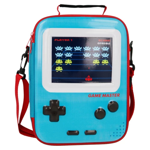 Video Game Thermo uzsonnás táska vállpánttal
