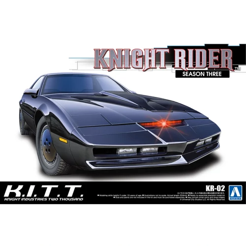Knight Rider Season Three K.I.T.T makett 1:24