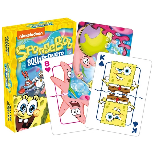 SpongyaBob Kockanadrág Cast kártyajáték