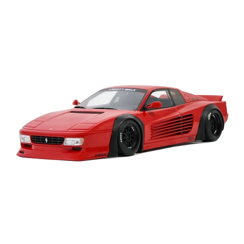 Ferrari 512 "LB-Works 512" piros 2022 modell autó 1:18