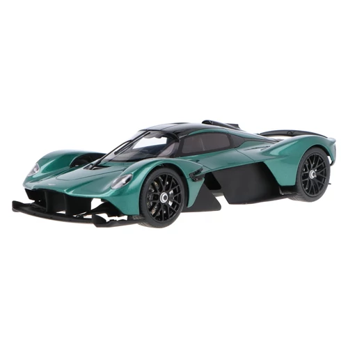 Aston Martin Valkyrie zöld 2021 modell autó 1:18