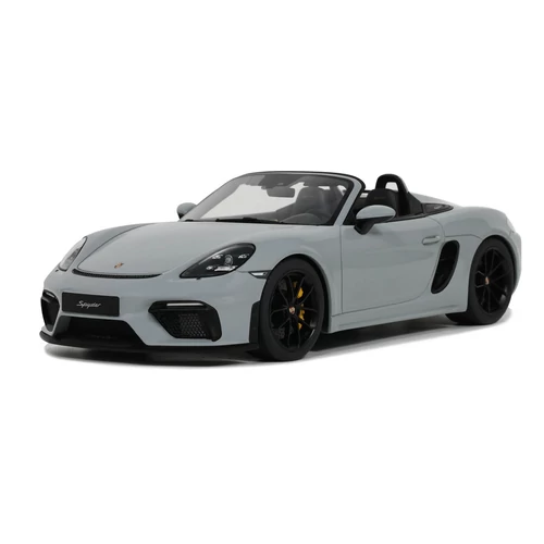 Porsche Spyder (718) szürke 2020 modell autó 1:18