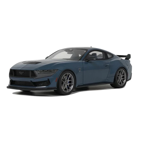 Ford Mustang Dark Horse Vapor 2024 kék modell autó 1:18