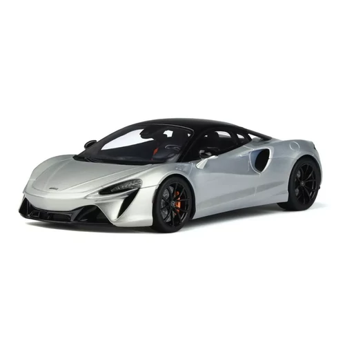 McLaren Artura Ice ezüst 2021 modellautó 1:18