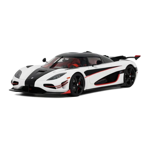 Koenigsegg Agera RS Arctic fehér 2015 modell autó 1:18