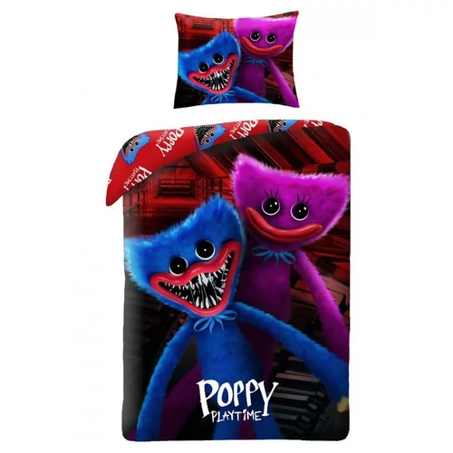 Poppy Playtime - Huggy & Kissy ágyneműhuzat szett 140 x 200 + 70 x 90 cm