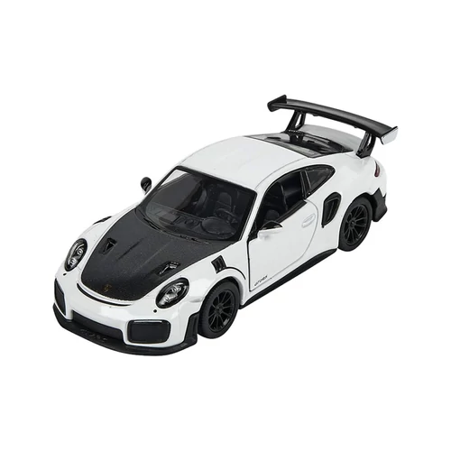 Porsche 911 GT2 RS (991) fehér hátrahúzós autó 1:36