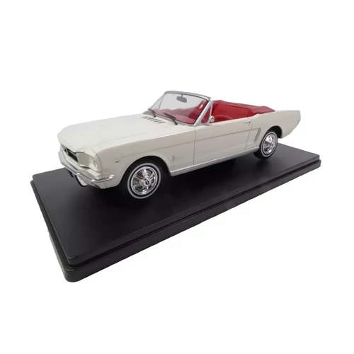 1965 Ford Mustang Convertible krém modellautó 1:24
