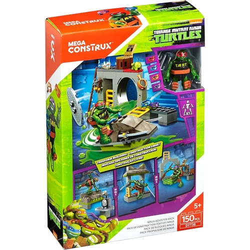 DYT38 Mega Construx Teeenage Mutant Ninja Turtles"Tini nindzsa teknőcök" játékszett