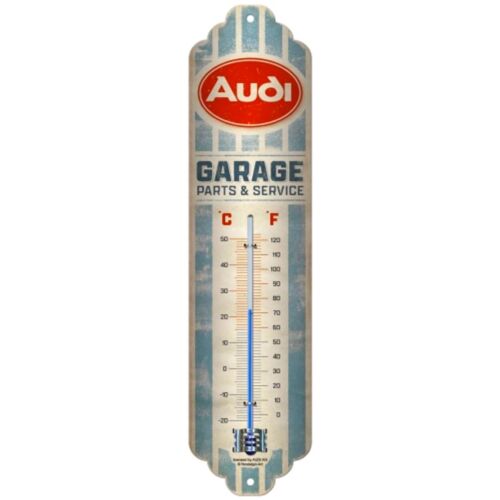 Audi Garage "Parts & Service" fém hőmérő "80355"