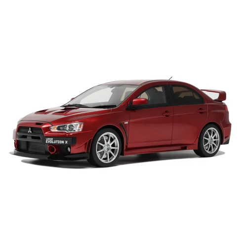 Mitsubishi Lancer Evo X Fq 400 Orient red 2012 modellautó 1:18