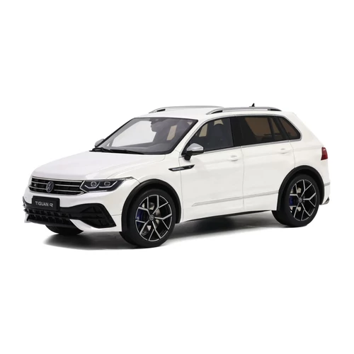 Volkswagen Tiguan R fehér 2021 modell autó 1:18 