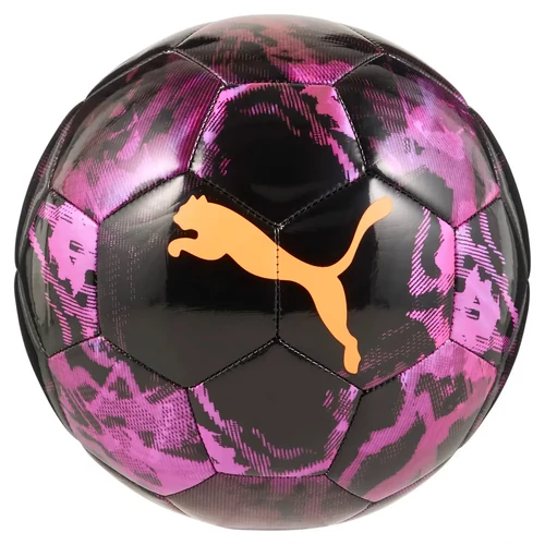 Puma Cup Graphic focilabda, magenta-fekete-narancssárga, S25