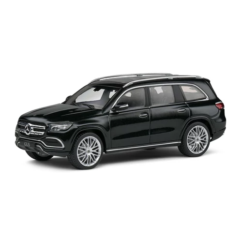 Mercedes Benz GLS with AMG wheels fekete 2020 modell autó 1:43