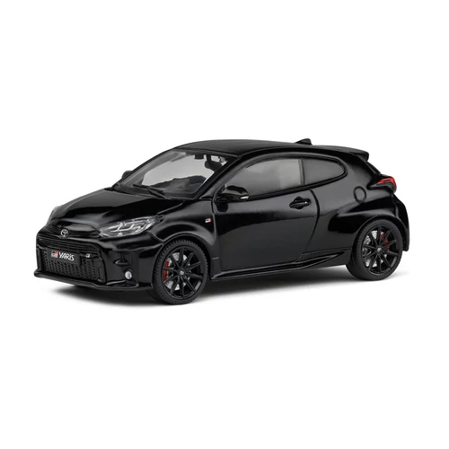 Toyota GR Yaris 1.6l Turbo -261 HP AWD fekete 2020 modell autó 1:43