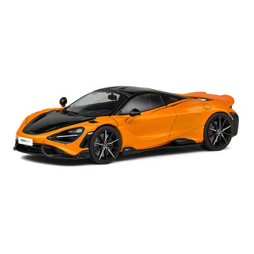McLaren 765 LT narancssárga 2020 modell autó 1:43