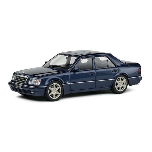 Mercedes-Benz W124 E60 AMG 1994 kék modell autó 1:43