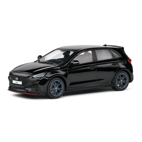 Hyundai I30N 2022 fekete modell autó 1:43