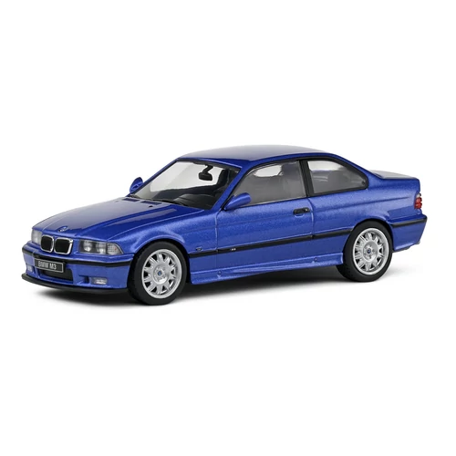 Bmw E36 Coupe M3 Estoril kék 1999 modell autó 1:43