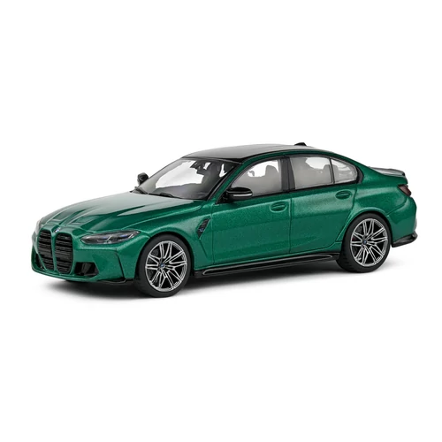 Bmw G80 M3 Sedan Isle of Man zöld 2023 modell autó 1:43