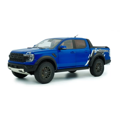 Ford Ranger Raptor kék 2024 modellautó 1:18