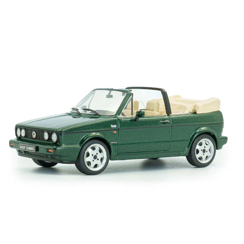 Volkswagen Golf 1 Cabriolet Classicline Peral  zöld 1992 modellautó 1:43