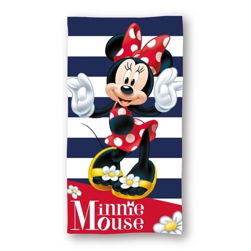 Disney Minnie Polka Style fürdőlepedő, strand törölköző 70x140cm (Fast Dry)