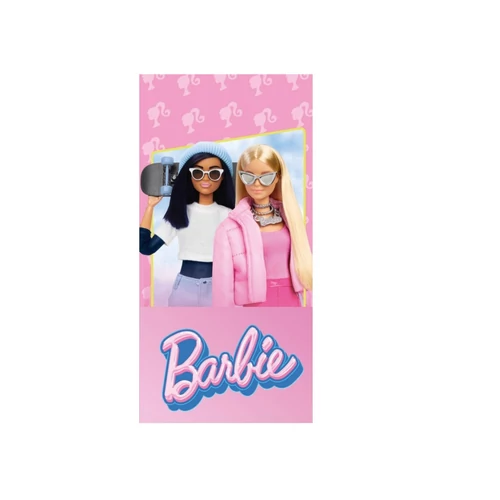 Barbie Street Style fürdőlepedő, strand törölköző 70x140 cm (Fast Dry)